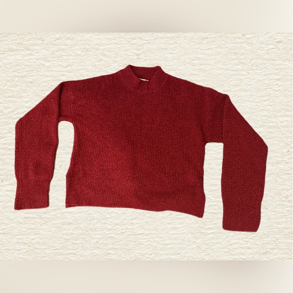 Soft Girls Burgundy Sweater, VGUC, Size L